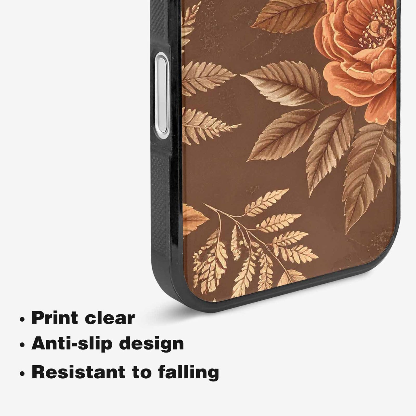 iPhone 16 Plus Case — Vintage Botanical Art Pattern, Custom Printed Phone Case