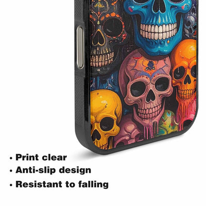 iPhone 16 Pro Case — Skulls General Skulls Pattern, Custom Phone Case