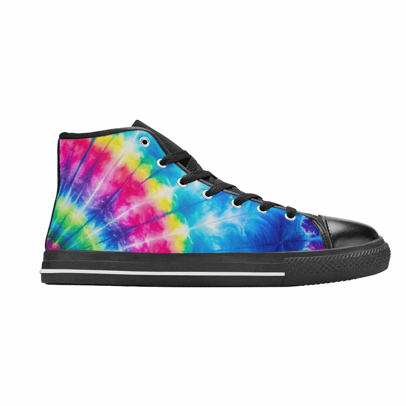 WOMEN'S Tie Dye Acid Wash Color High Top Canvas Dreamcore Sneakers
