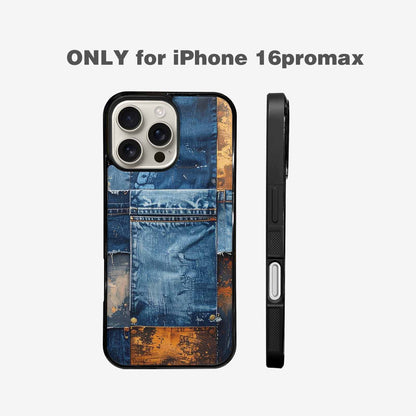 iPhone 16 Pro Max Case — Curve The Ripping Demin Tectures For, Custom Made Phone Cover