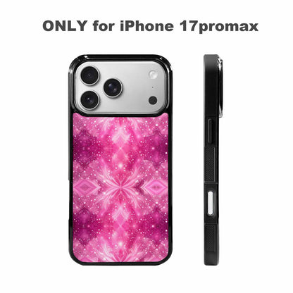 iPhone 17 Pro Max Case — Galaxy Art Pink Aurora Galaxy Space, Custom Made Phone Cover