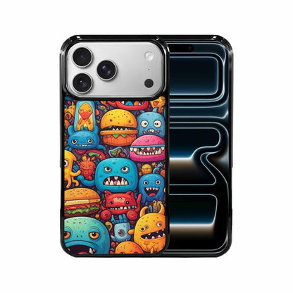iPhone 17 Pro Max Case — Small Cartoon Monster Character Cartoon Cute, Customized Protective Case