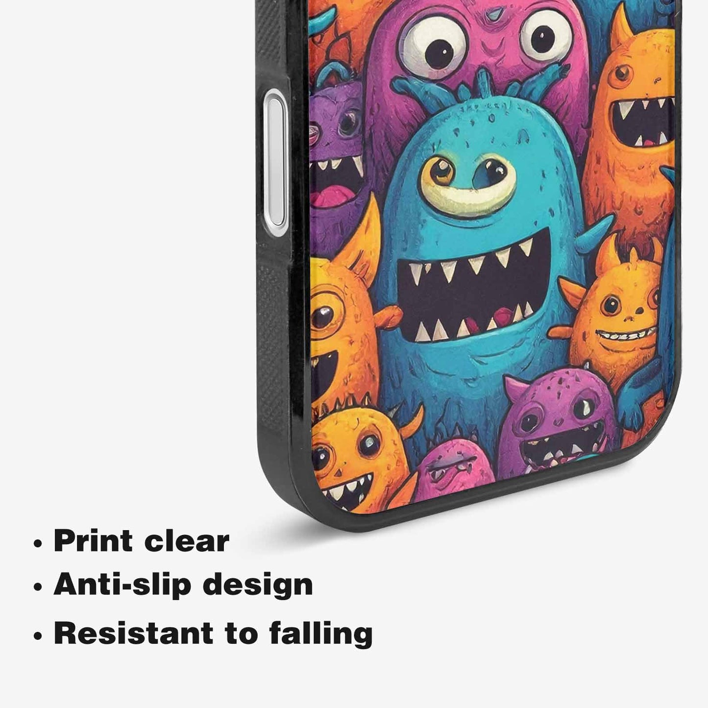 iPhone 16 Plus Case — Monsters General Cartoon Monst, Custom Print Case Cover