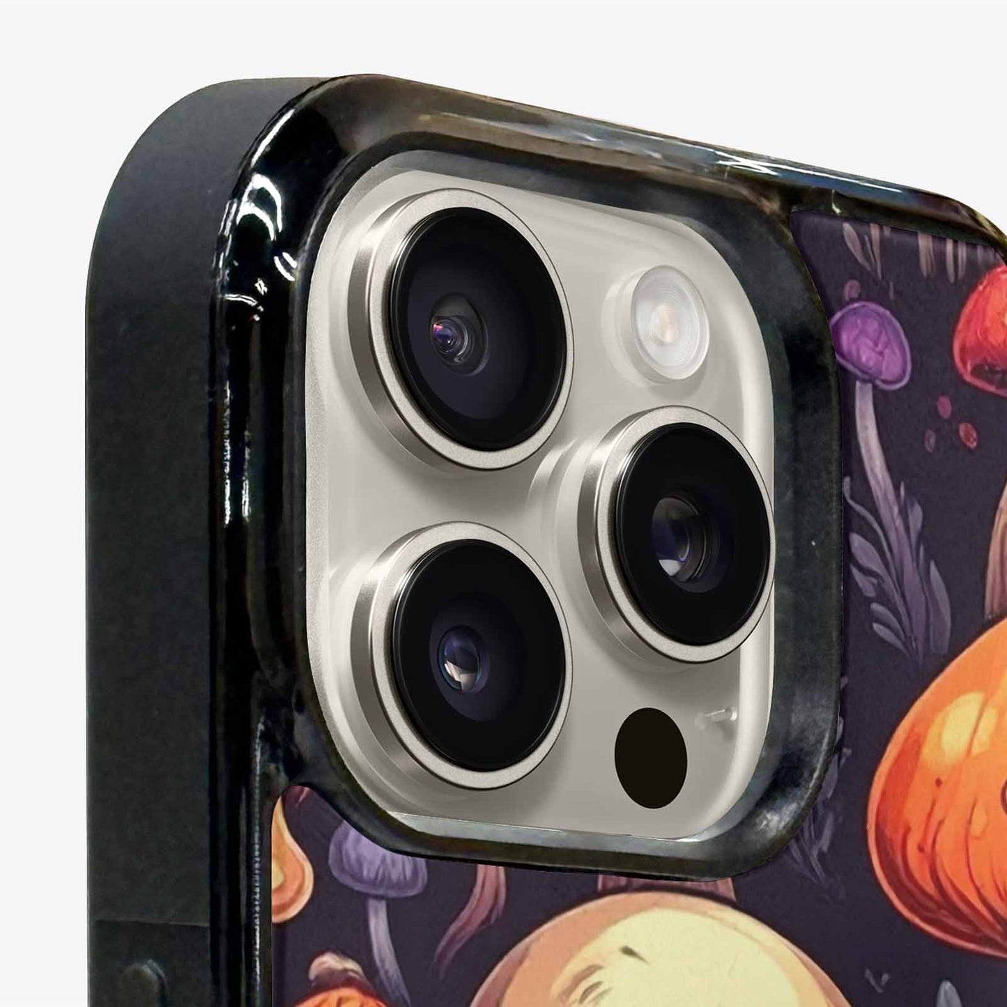 iPhone 16 Pro Case — Mushroom Skulls, Unique Phone Case Design