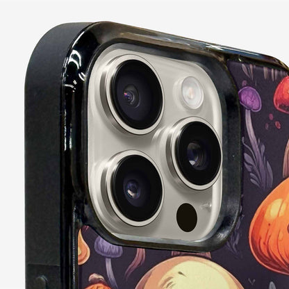 iPhone 16 Pro Case — Mushroom Skulls, Unique Phone Case Design