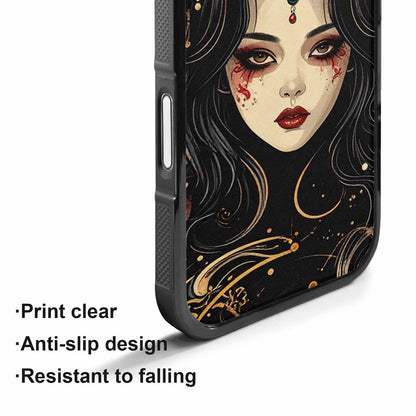 iPhone 17 Case — Skull Dark Art Gothic Print Gothic, Custom Designed Case Cover