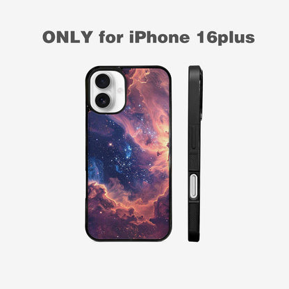 iPhone 16 Plus Case — Nebula Texture With Dense Star Cluster, Custom Designed Case Cover