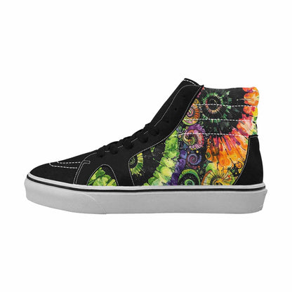MEN'S Tie High Top Canvas Vivid Sneakers