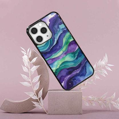 iPhone 15 Pro Max Case — Galaxy Aurora Nebula, Customized Protective Case