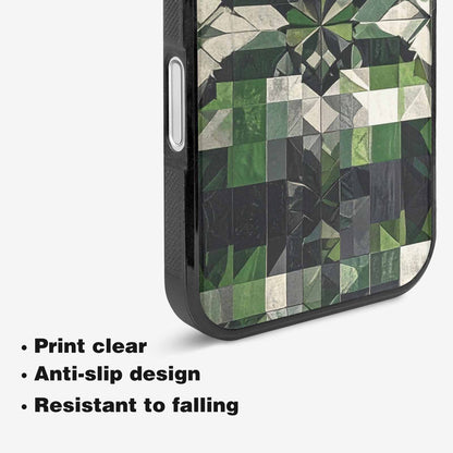 iPhone 16 Case — Aromantic Flag Color Theme Small Rainbow, Original Design Phone Case