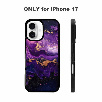 iPhone 17 Case — Seamless Repeating Pattern Of Galaxy Space, Unique Phone Case Design