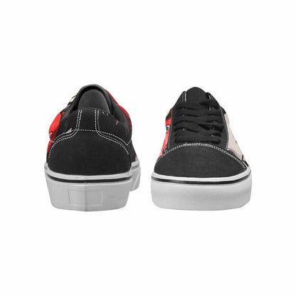 WOMEN'S Monsters (general) Lace-Up Canvas Dark Academia Custom Sneakers