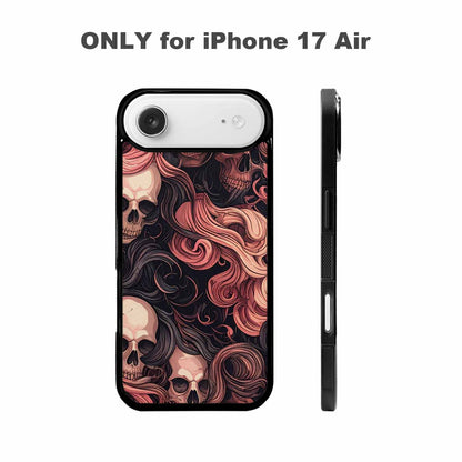 iPhone 17 Air Case — Skull Dark Art Gothic Print Gothic, Custom Designed Case Cover