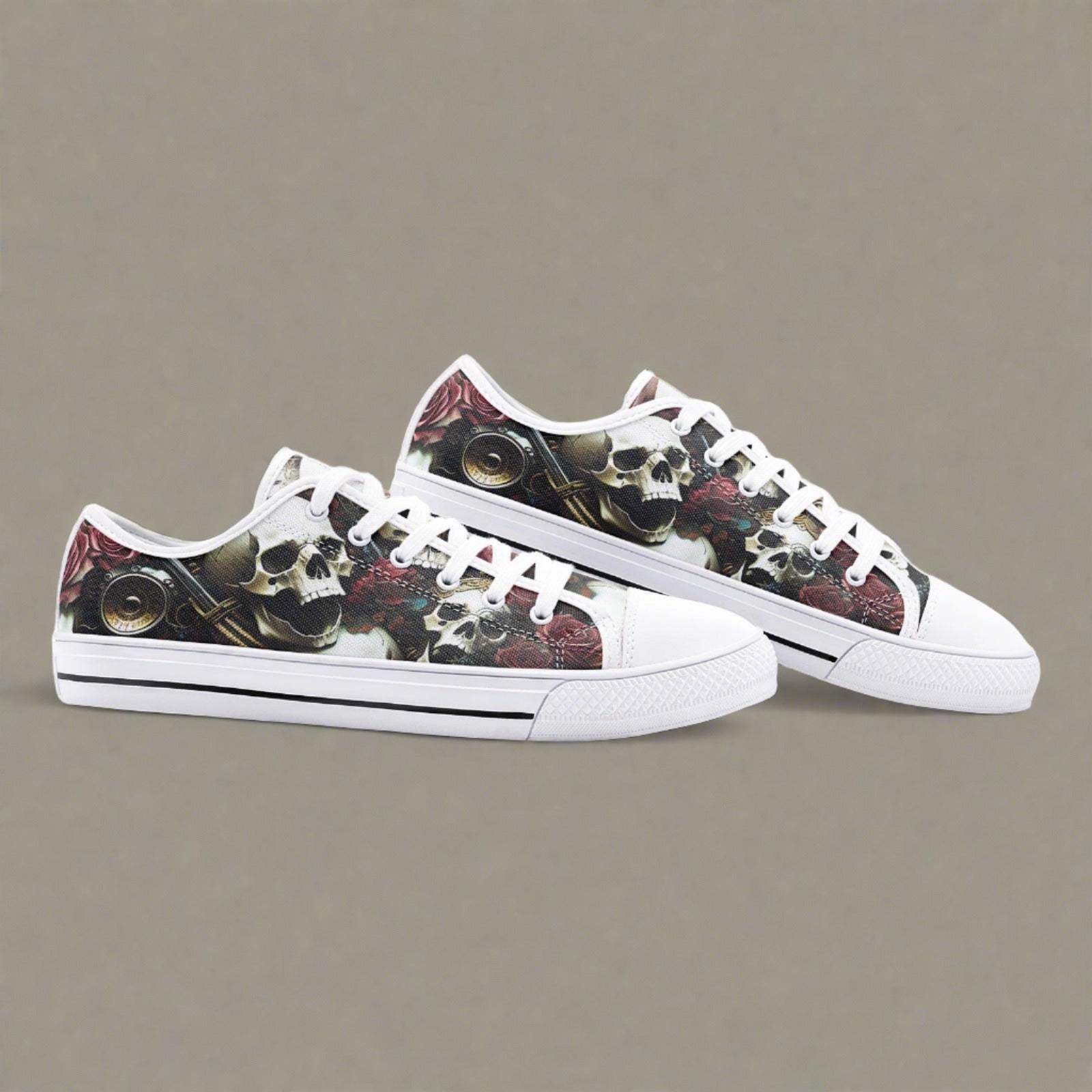 Cyberpunk Pink Cream Custom Bold Art - Freaky Shoes | Custom Art Sneakers