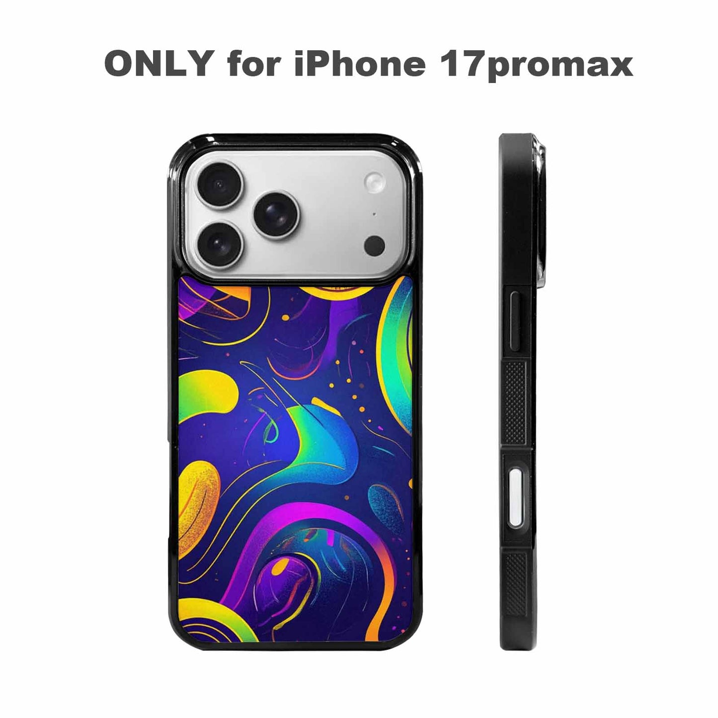 iPhone 17 Pro Max Case — Disco Cartoon Art Pattern Cartoon Cute, Custom Printed Phone Case