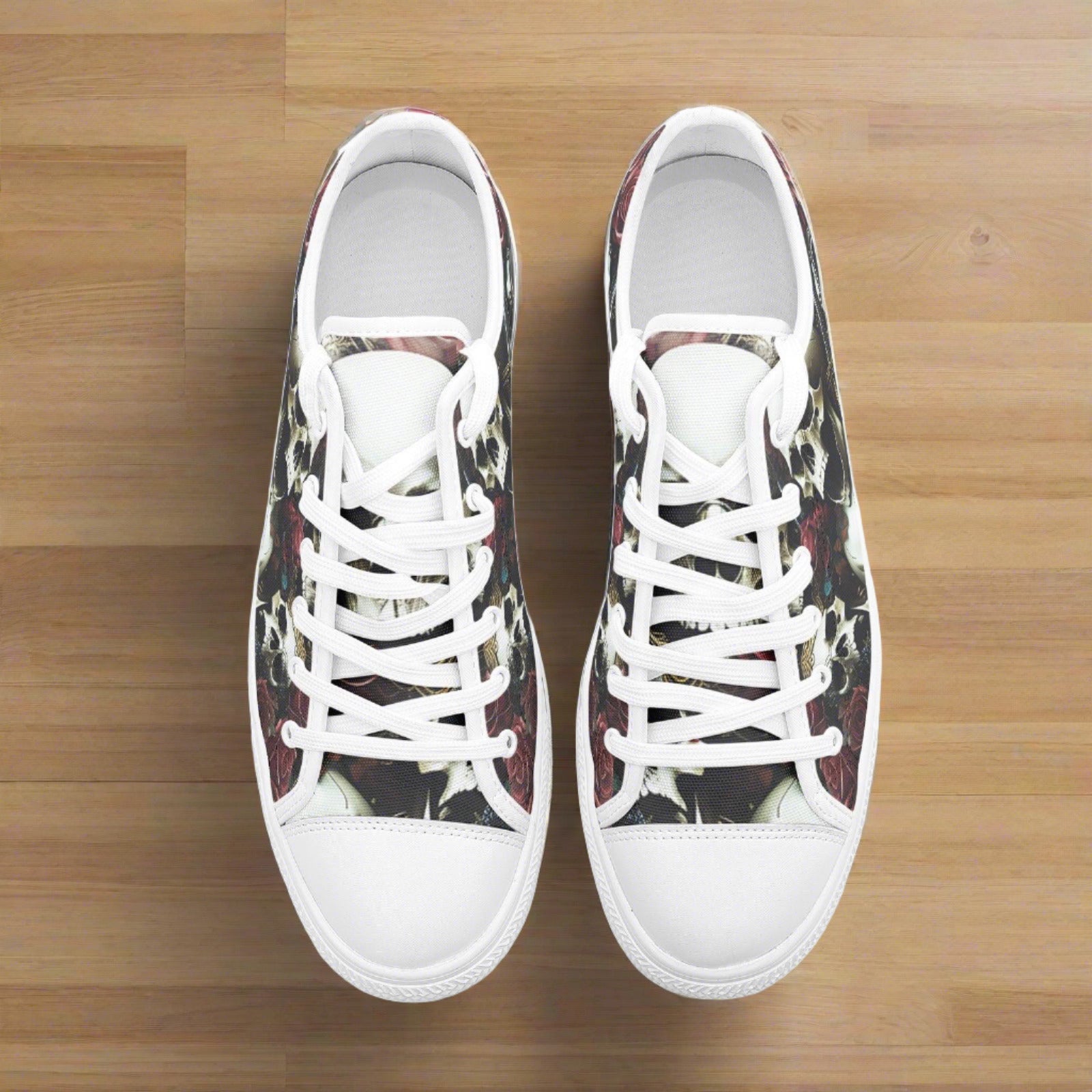 Cyberpunk Pink Cream Custom Bold Art - Freaky Shoes | Custom Art Sneakers