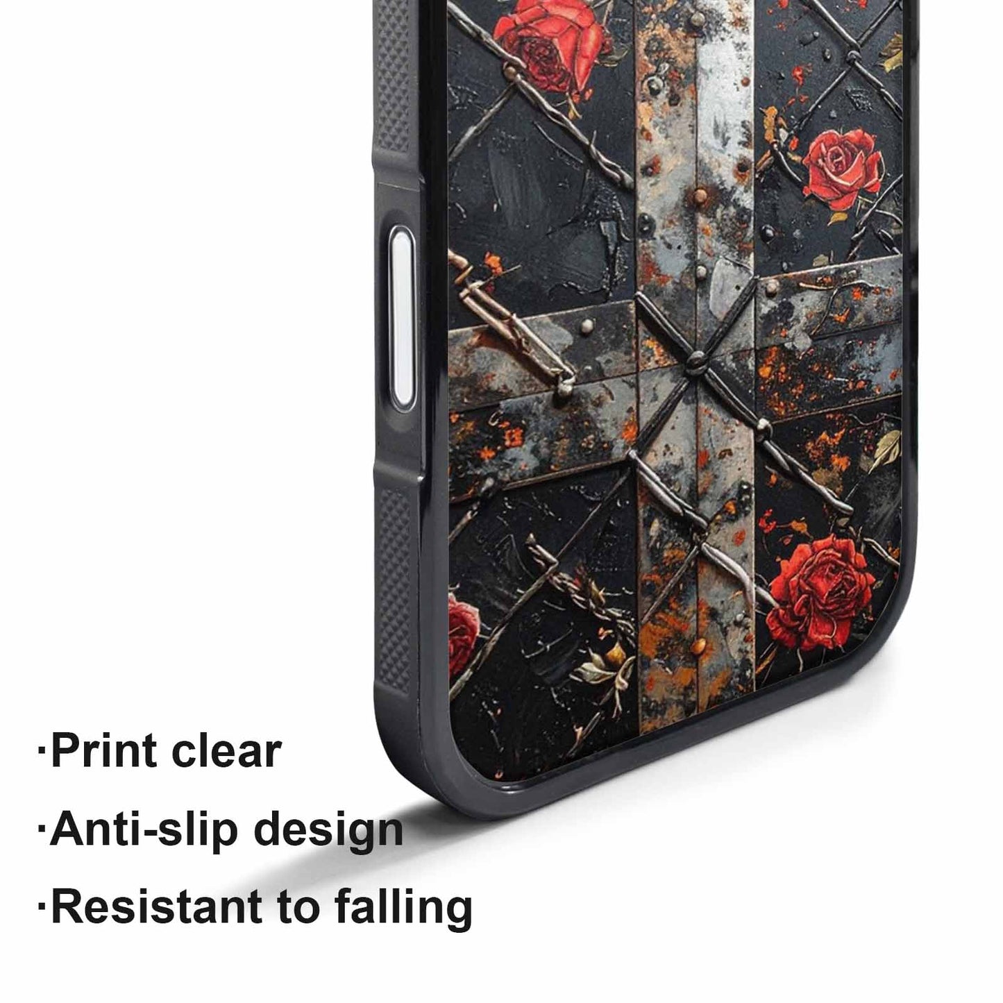 iPhone 17 Pro Case — Small Barbed Wire And Chain Original, Custom Phone Case