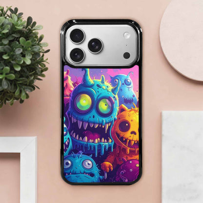 iPhone 17 Pro Max Case — Overlapping Endlessly No Empty Galaxy Space, Custom Made Phone Cover