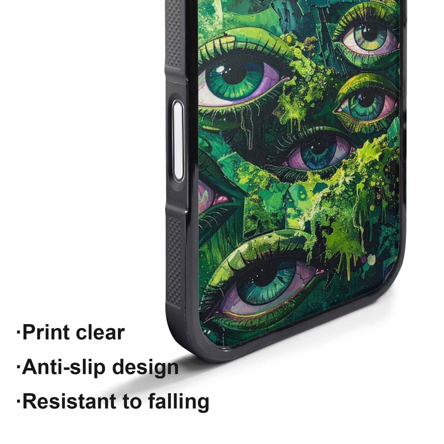 iPhone 17 Pro Case — Reptile Eye Cartoon Cute, Personalized Phone Case
