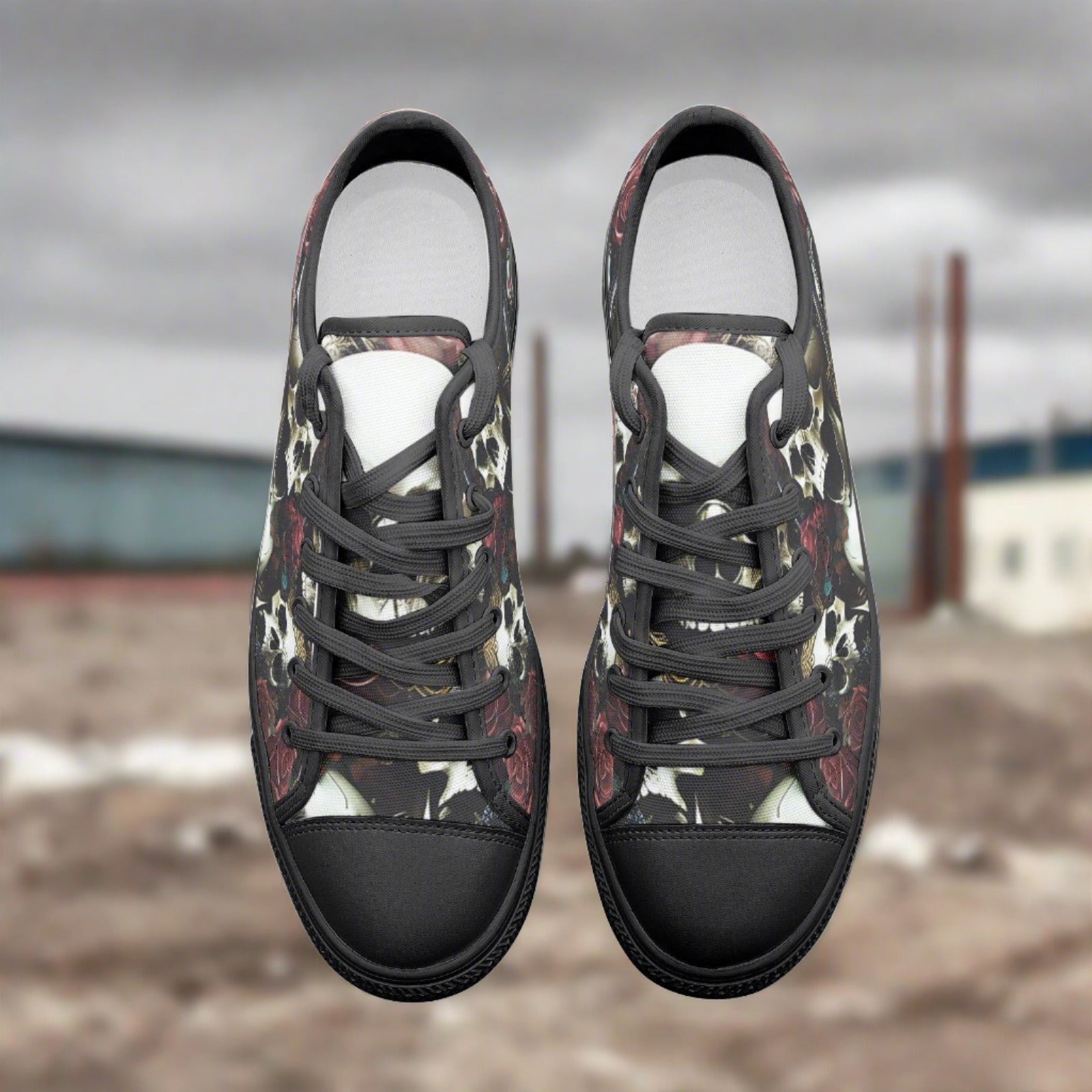 Cyberpunk Pink Cream Custom Bold Art - Freaky Shoes | Custom Art Sneakers