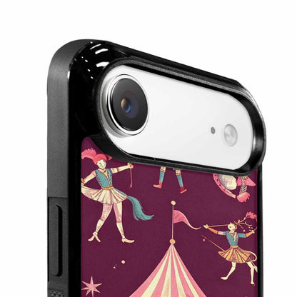 iPhone 17 Air Case — Vintage Circus Art Pattern Retro Vintage, Custom Made Phone Cover