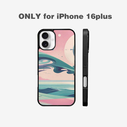 iPhone 16 Plus Case — 1930s European Surrealist Art Style Dreamlike, Customized Protective Case