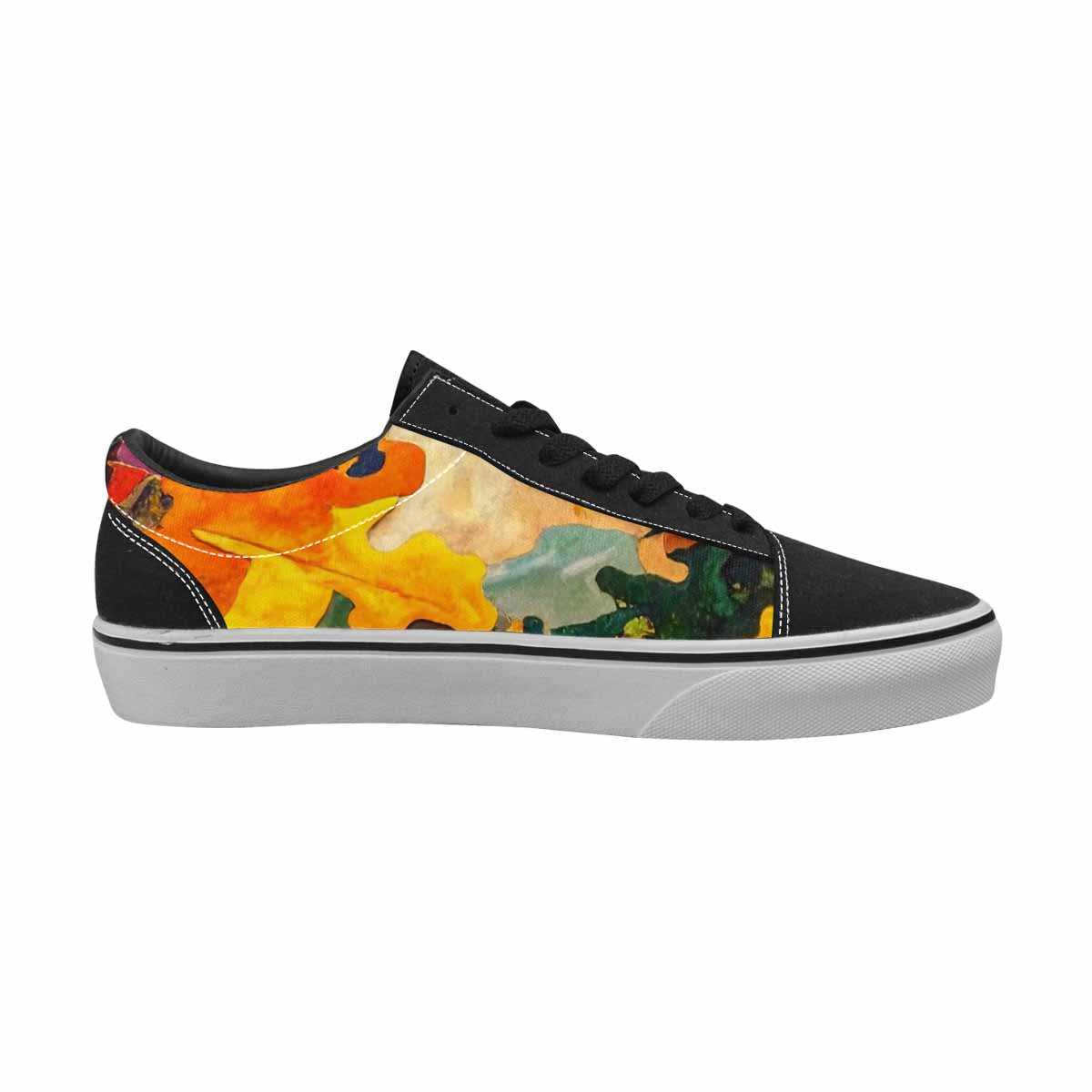 WOMEN'S Camo Patches Lace-Up Canvas Dreamcore Shoes