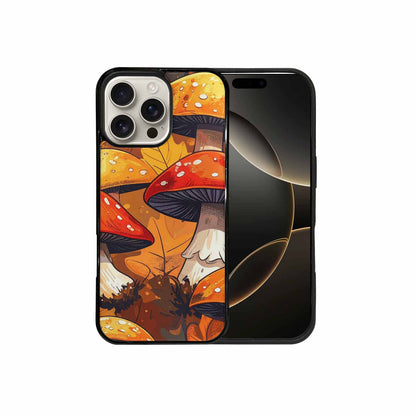 iPhone 16 Pro Max Case — Bold Autumn Mushroom Bold Autumn Mushroom, Personalized Phone Case