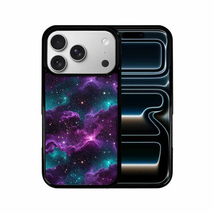 iPhone 17 Pro Case — Seamless Tileable Pattern Of Swirling Galaxy, Custom Art Phone Cover