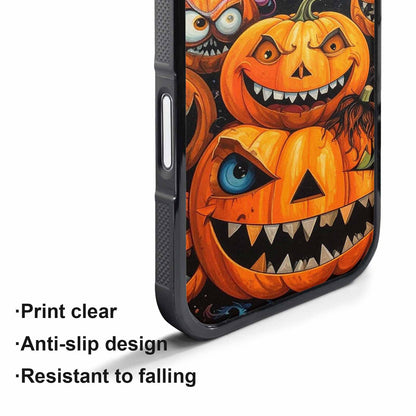 iPhone 17 Pro Case — Seamless Repeating Pattern Of Overlapping Cartoon, Custom Print Case Cover