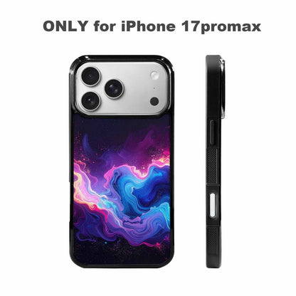 iPhone 17 Pro Max Case — Seamless Repeating Pattern Of Galaxy Space, Personalized Phone Case