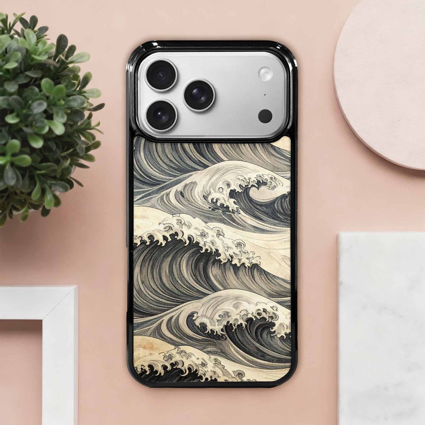iPhone 17 Pro Max Case — Vintage Americana Wave Retro Vintage, Original Design Phone Case