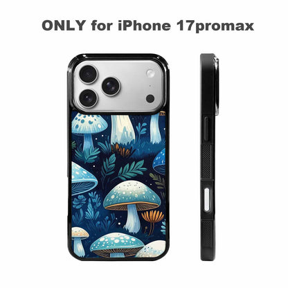 iPhone 17 Pro Max Case — Vivid Winter Mushroom Cartoon Cute, Unique Phone Case Design
