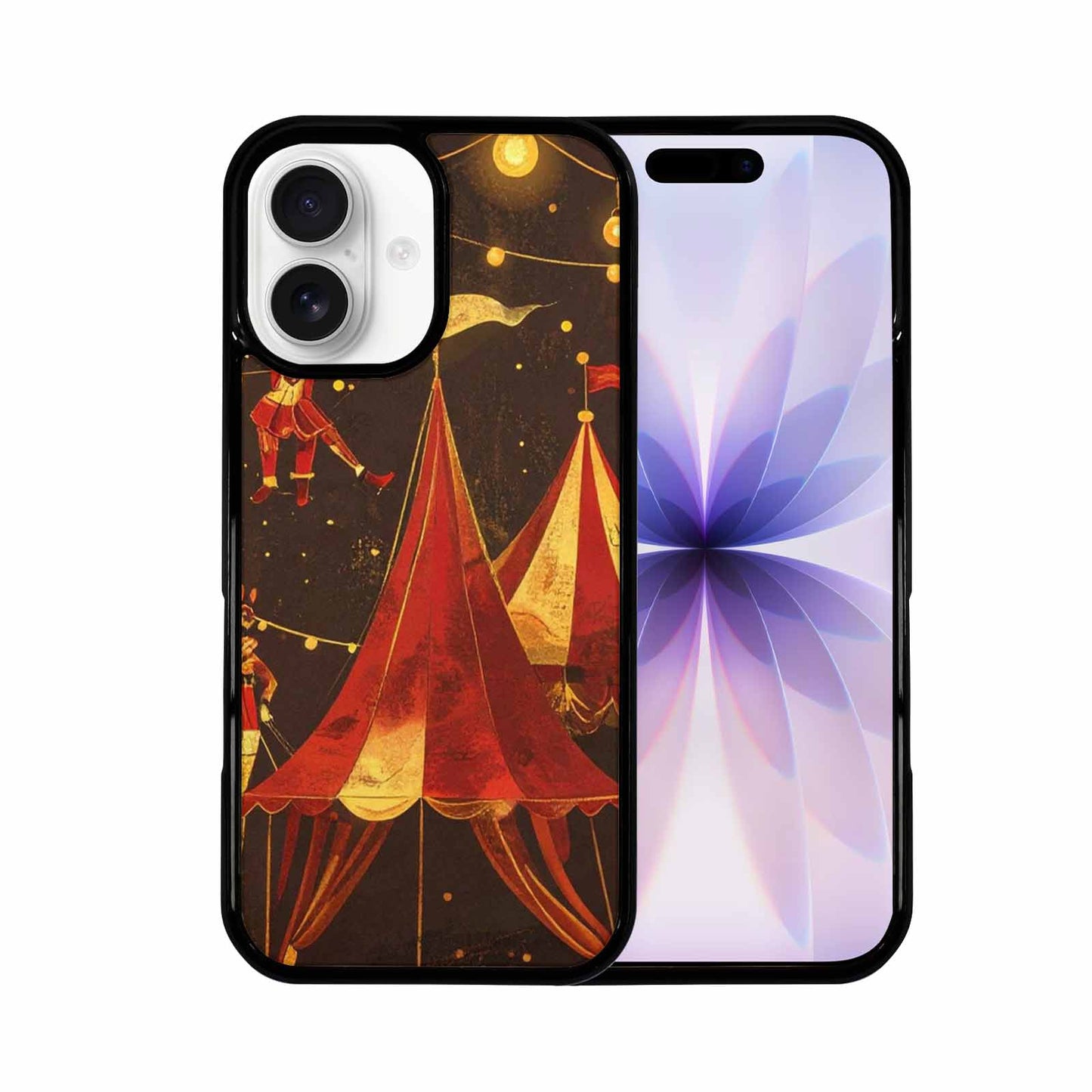 iPhone 17 Case — Vintage Circus Art Pattern Retro Vintage, Custom Made Phone Cover