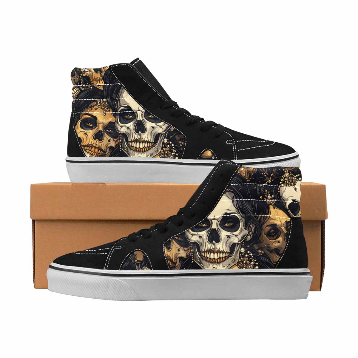 MEN'S Skull Dark Art Gothic Print 1053 Ferion