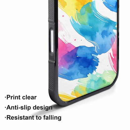 iPhone 17 Air Case — Trans Strong Watercolor Seamless Pattern Watercolor, Custom Print Case Cover