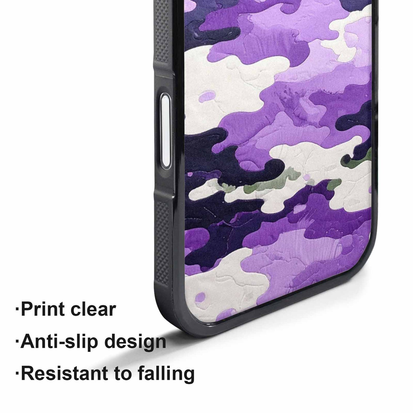 iPhone 17 Air Case — Vivid Camo Genderqueer Pride Camo, Personalized Phone Case