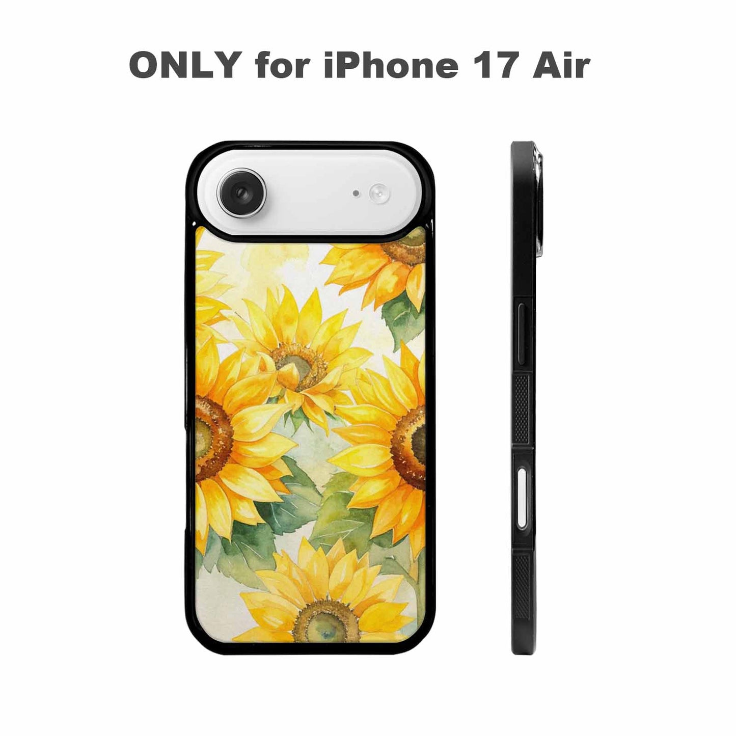 iPhone 17 Air Case — Sunflowers Watercolor Floral, Original Design Phone Case