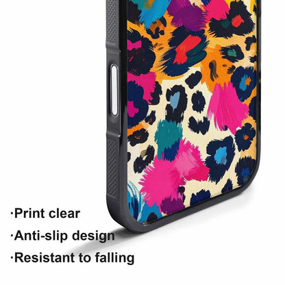 iPhone 17 Pro Case — Full Color Vibrant Animal Print Animal, Custom Print Case Cover