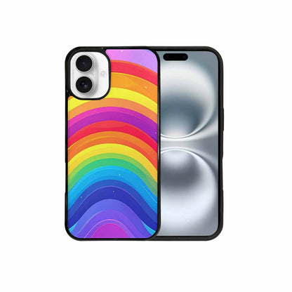 iPhone 16 Plus Case — Rainbow Pride, Unique Phone Case Design