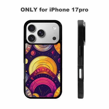iPhone 17 Pro Case — Disco Cartoon Art Pattern Cartoon Cute, Custom Designed Case Cover