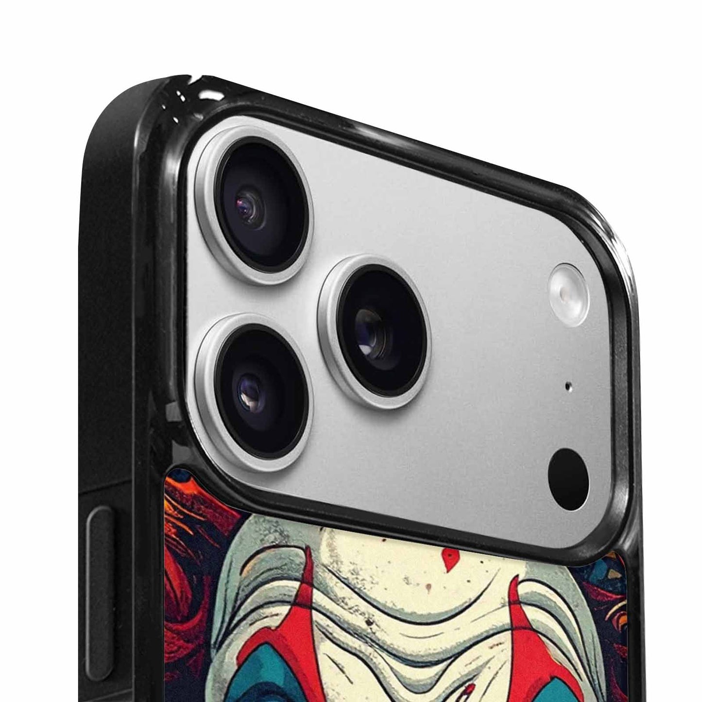 iPhone 17 Pro Max Case — Evil Circus Heads Faces Cartoon Cute, Custom Designed Case Cover