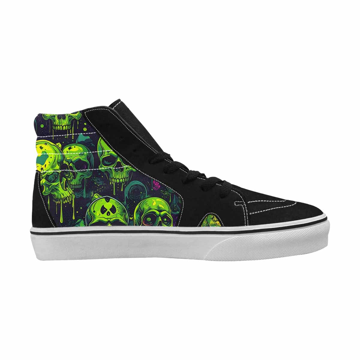 MEN'S More Overlapping Ontop Each High Top Canvas Vivid Sneakers