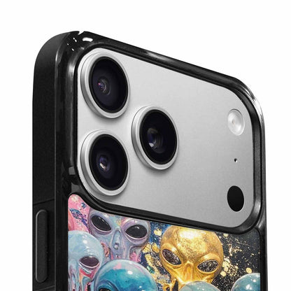 iPhone 17 Pro Max Case — Aliens Marblemelting Aliens Pa Alien Scifi, Customized Protective Case