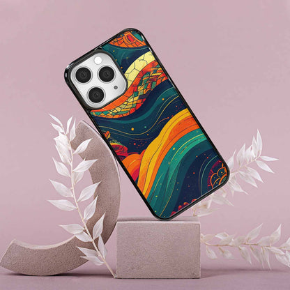 iPhone 15 Pro Max Case — Hippie Serpent Pulse, Custom Designed Case Cover
