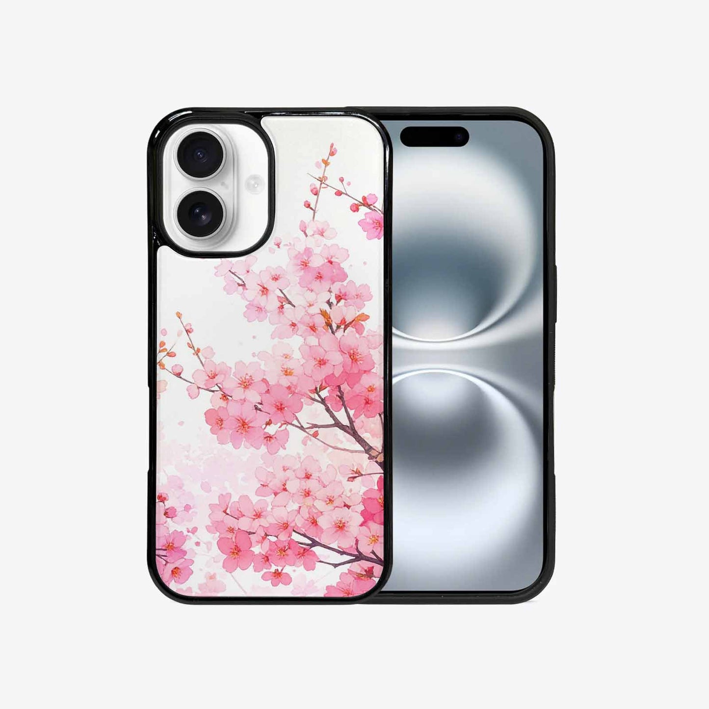 iPhone 16 Case — Cherry Blossom Branch Cherry Blo Bir, Original Design Phone Case