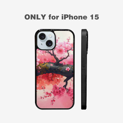 iPhone 15 Case — Cherry Blossom Branch Cherry Blo 2n4, Custom Print Case Cover