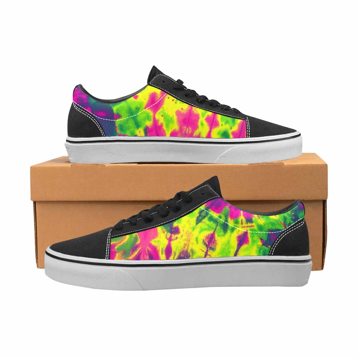 WOMEN'S Tie Dye - Canvas Lace-Up Y2K Sneakers