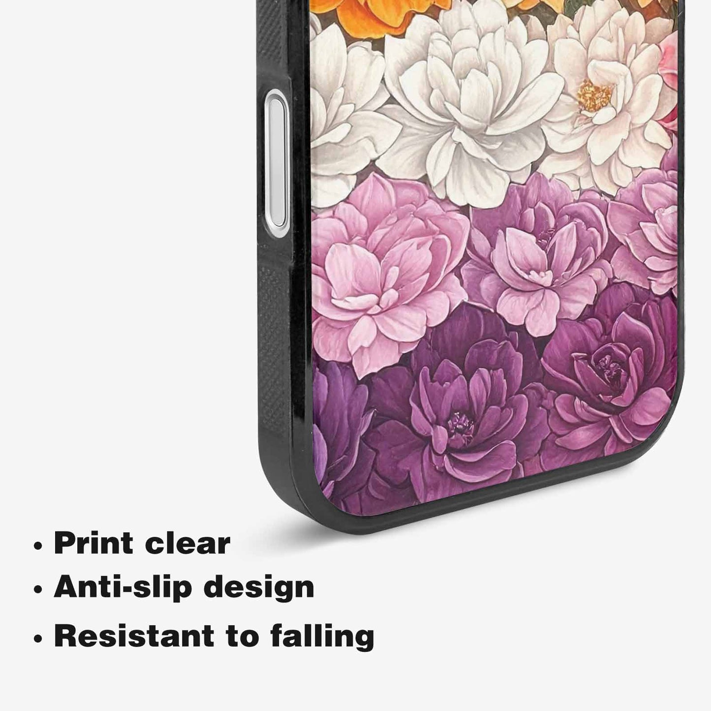 iPhone 16 Case — Lesbian Flag Color Theme Small Rainbow, Unique Phone Case Design