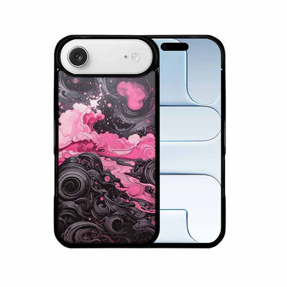 iPhone 17 Air Case — Van Gogh Swirl Black Pink Original, Custom Designed Case Cover